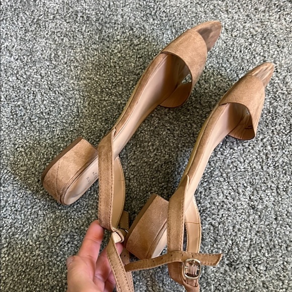 A New Day Women's Beige Strap Sandals - Picture 4 of 9